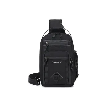 COOLBELL Polyester Shoulder Bag, Crossbody Bag Regular Men's Black