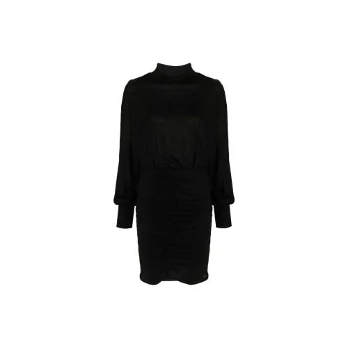 Patrizia Pepe Ruched Wool-blend Dress