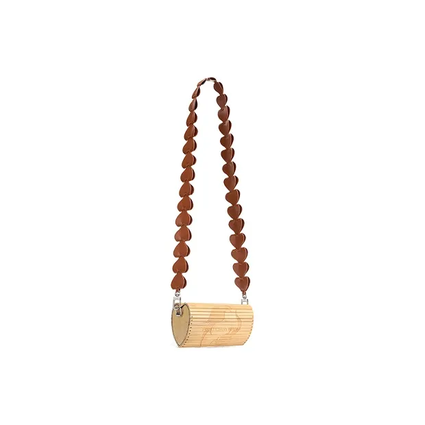 Feng Chen Wang Heart-shaped Bamboo Shoulder Bag-1