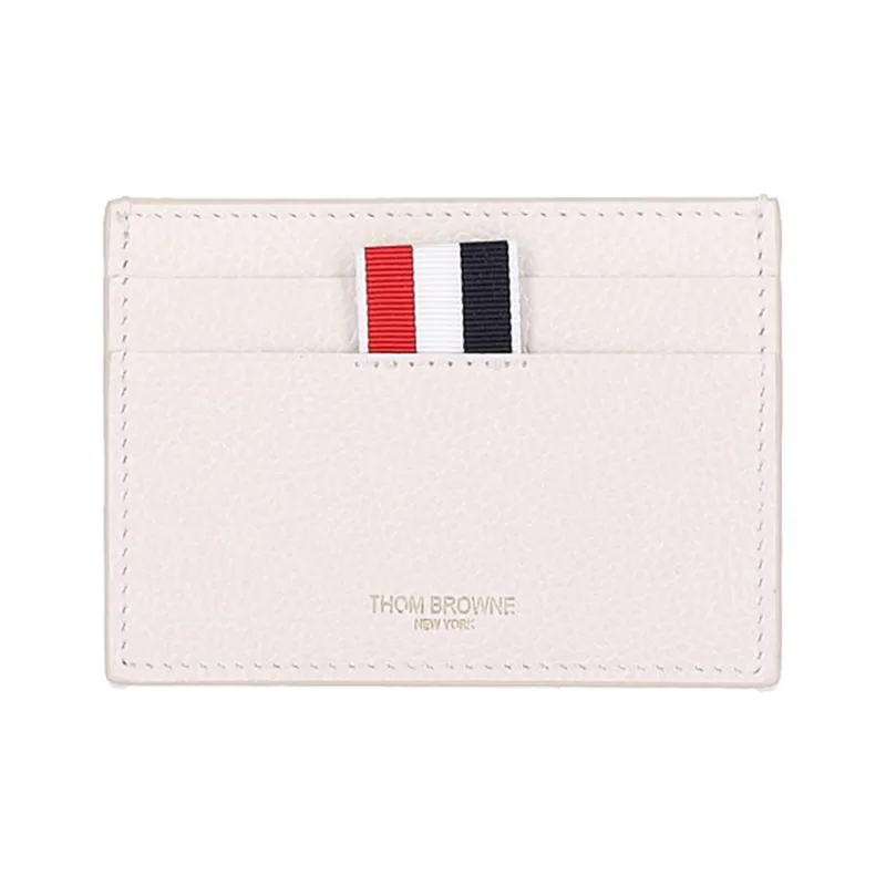 THOM BROWNE Logo Printed Cardholder-0
