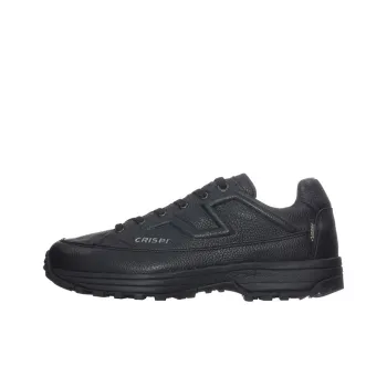 CRISPI Addict Cushioned Anti-Slip Wear-Resistant Waterproof And Breathable Low-Top Trekking Shoes Men's Black