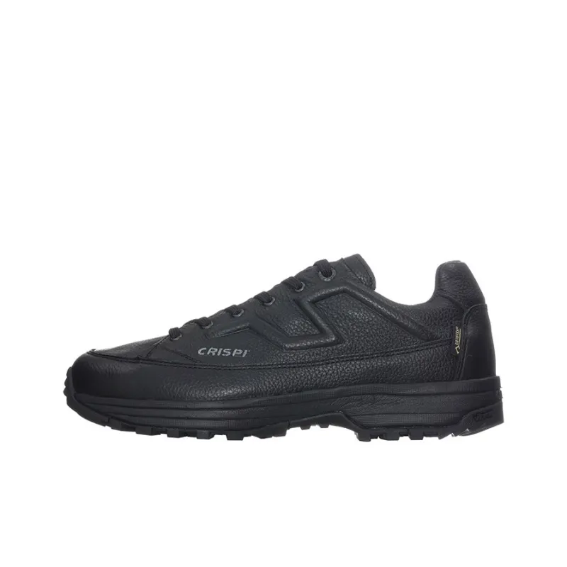 CRISPI Addict Cushioned Anti Slip Wear Resistant Waterproof And Breathable Low Top Trekking Shoes Men's Black-0
