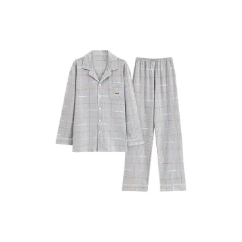 Mulong Family Pajama Set Men's Gray