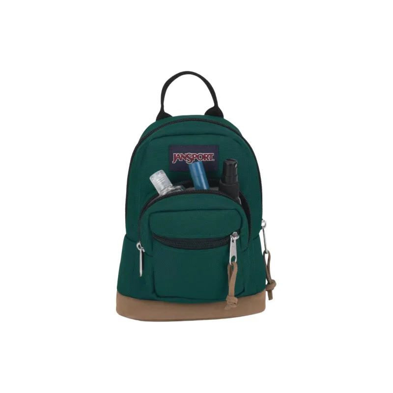 JanSport Suede Backpack Mini Women's Deep Pine-2