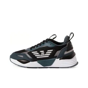 Ea7 EMPORIO ARMANI Logo patch Panelled Sneakers