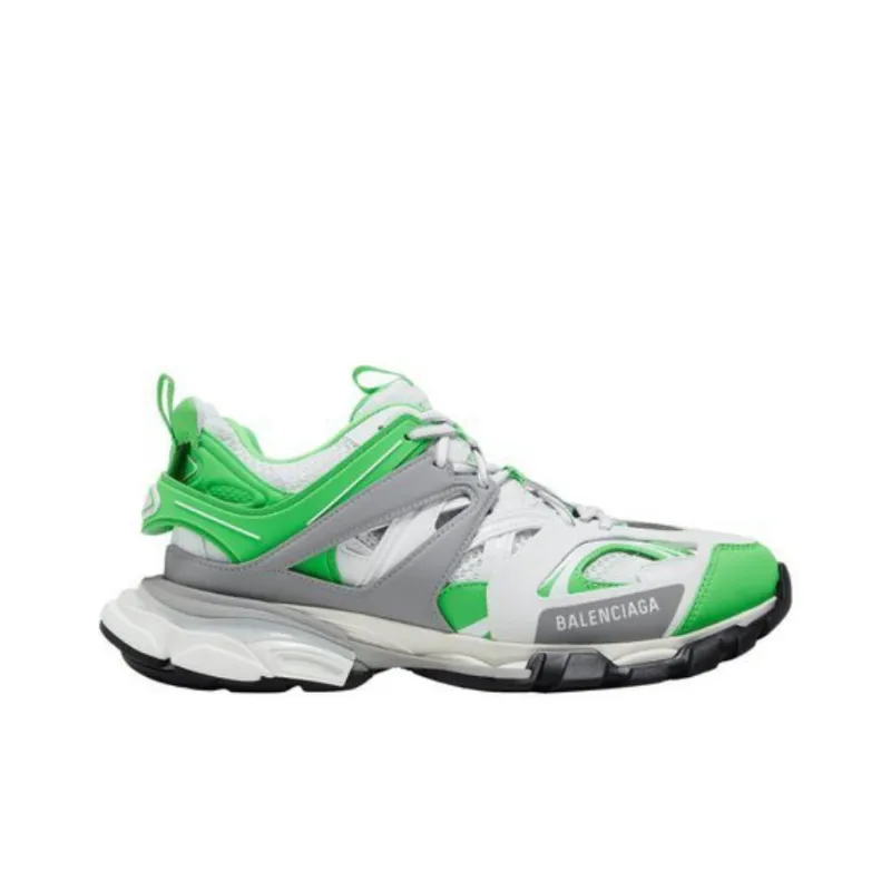 Balenciaga Track Sneaker 'Grey Fluo Green'-1