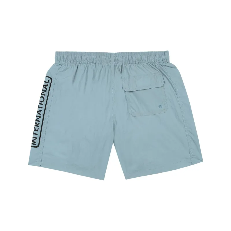 BARBOUR Swimming Shorts Men's Gray Blue-1