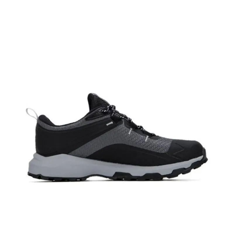 THE NORTH FACE M CRAGMONT WP Cushioning Wear-Resistant Low-Top Hiking Shoes Men's Black Gray Color-1