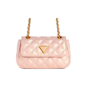 GUESS Artificial Leather Shoulder Bag Crossbody Bag Mini Women's Light Rose