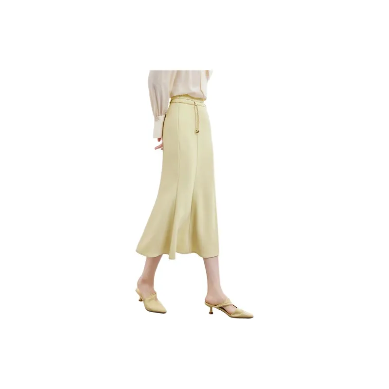 SENTUBILA Casual Long Skirt Women's-7