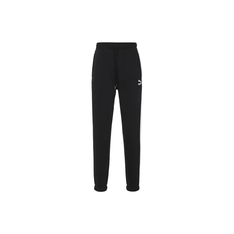 PUMA T7 Knitted Sweatpants Men's Black-1