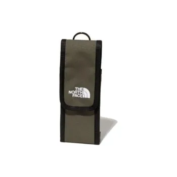 THE NORTH FACE Polyester Utensil Box Handbag Regular Unisex New Gray Green