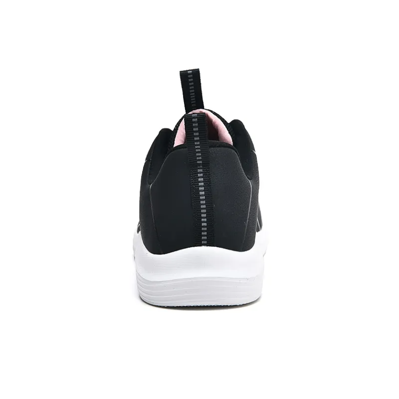 Binary Low Top Running Shoes Women's Black Pink-3