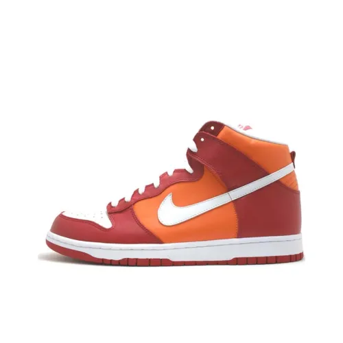 Nike Dunk High Varsity Red Orange Blaze