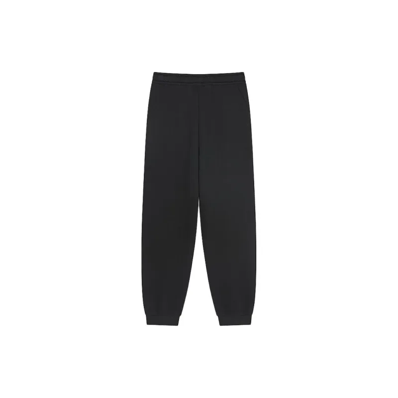QIAODAN Knitted Sweatpants Women's Black-1