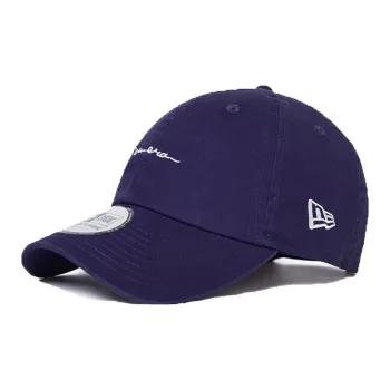 New Era 100% Cotton Baseball Caps Unisex Navy Blue