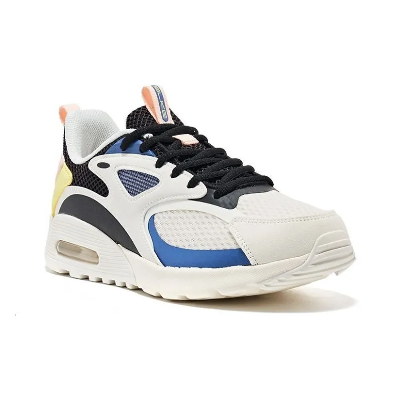 Erke Low-Top Running Shoes Women's White Black-3