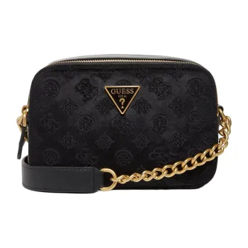 GUESS Velvet Camera Bags Shoulder Bags Women's Black