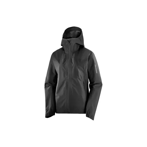 SALOMON OUTLINE Jackets Unisex Black