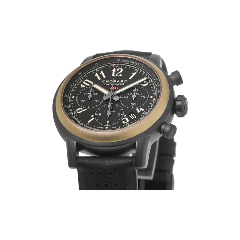 CHOPARD MILLE MIGLIA Automatic Mechanical Movement Men's Watch 42mm Black Dial-1