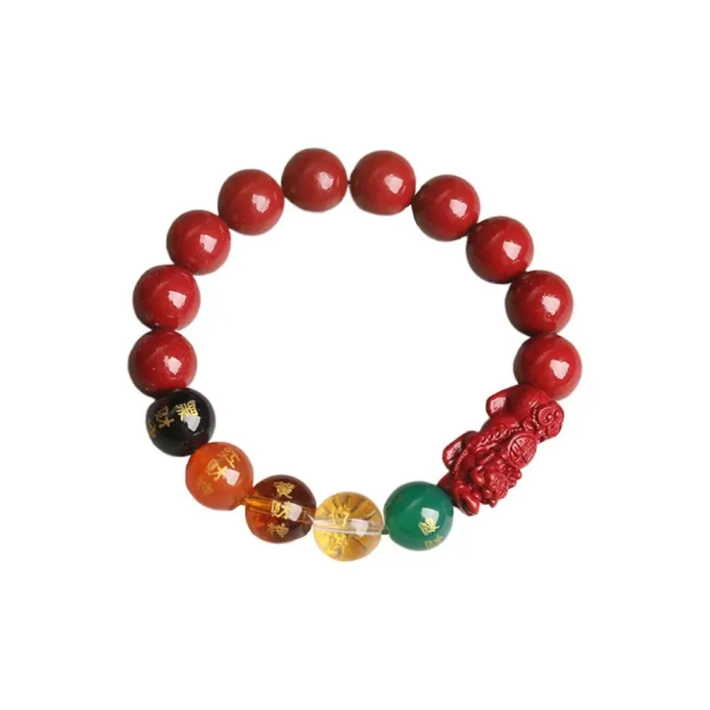 Jin Ruibang Cinnabar Bracelets Unisex-0