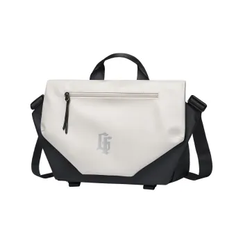 GOLF Fabric Schooling Commute Cycling Bag, Crossbody Bag, One Shoulder Handbag Tubas Men's Black/Black & White