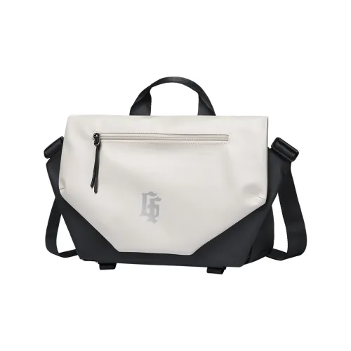GOLF Fabric Schooling Commute Cycling Bag, Crossbody Bag, One Shoulder Handbag Tubas Men's Black/Black & White
