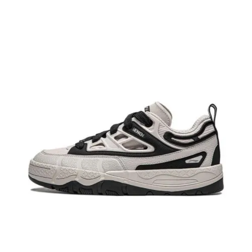LiNing CF YU3 SS Slip Resistant Cushioning Low Top Skateboard Shoes Men's Gray Black