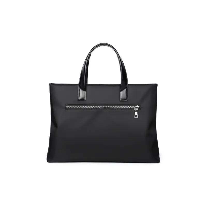 FAMAN Nylon Briefcases Large Size Men's Black/Blue-1