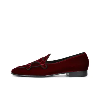Edhen Milano Brera Velvet Loafers