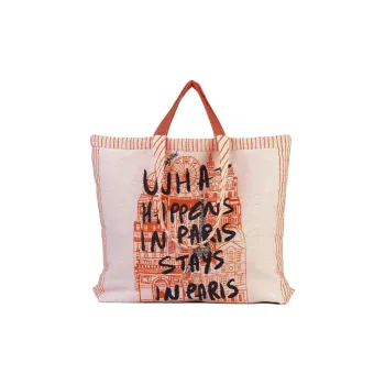 See By Chloe Recycled Cotton Tote Bag Shopping Bag Shoulder Bag Handbag Women's Cement Beige