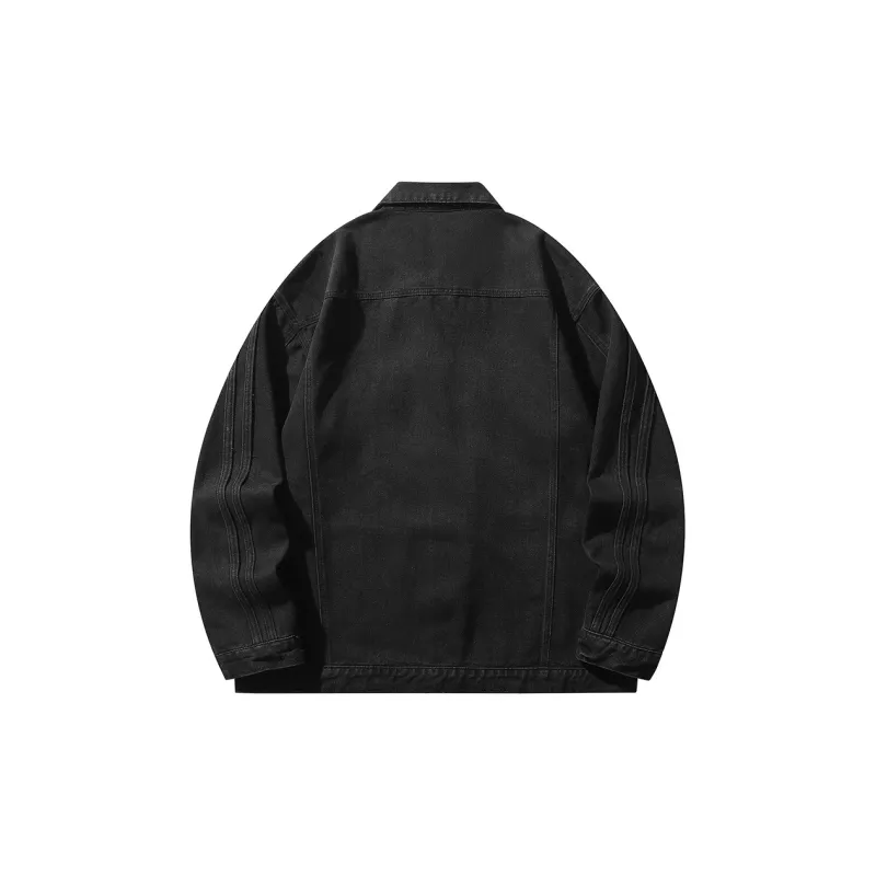 Ice Flying Denim Jackets Unisex-4