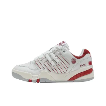 KSWISS Low Top Tennis Shoes Women's White Red