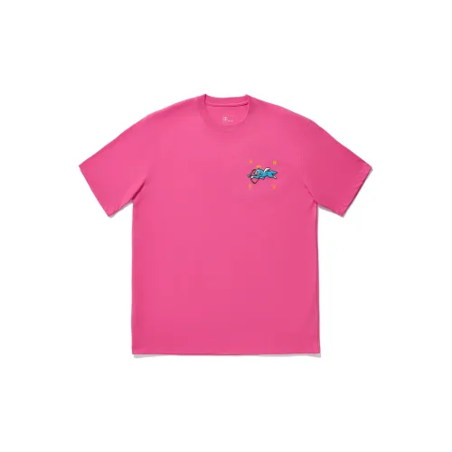 LiNing T-Shirts Unisex Lady Pink