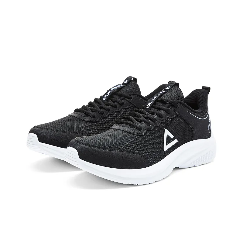 PEAK Volkswagen Running Shoes Cushioning Rebound Wear Resistant Slip Resistant Low Top Running Shoes Men's Black Baymax-2