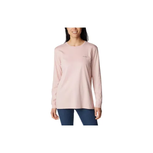 Columbia Cades T-Shirts Women's Pink