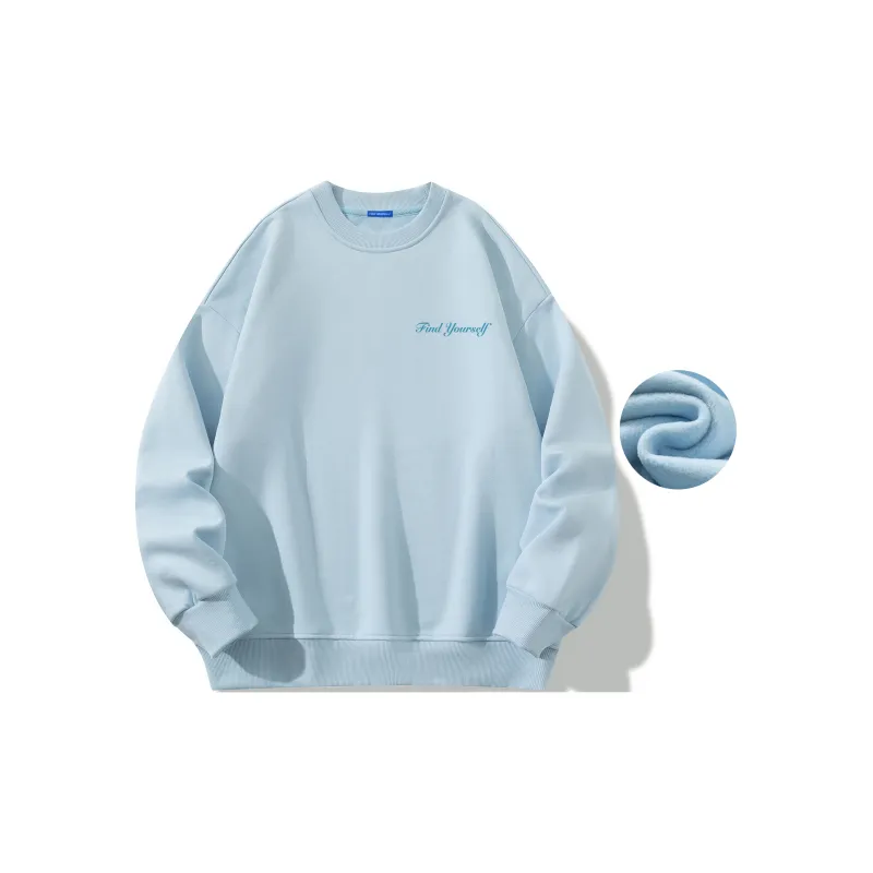 Find Yourself Sweatshirt Unisex White-34