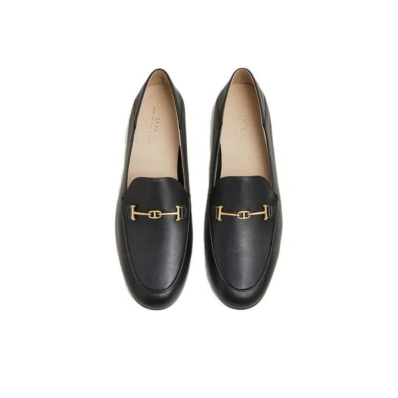TATA Loafers Women's Solid Color-18