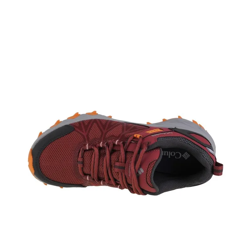 Columbia Cushioning, Wear Resistant Low Top Hiking Shoes Women's Red Gray-2