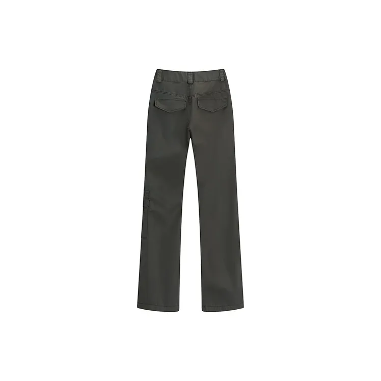 ETSE Cargo Pants Women's Dark Gray-1
