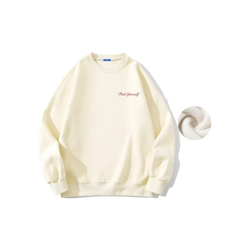 Find Yourself Sweatshirt Unisex White-22