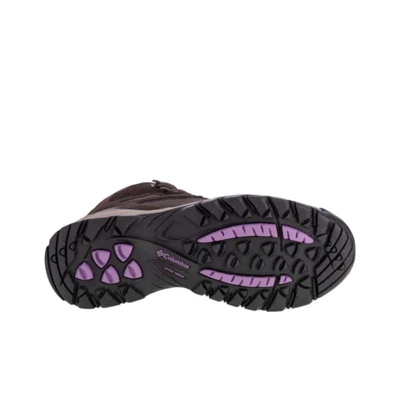 Columbia Newton Ridge Plus Slip-Resistant Water-Resistant High-Top Outdoor Shoes Women's Brown-3