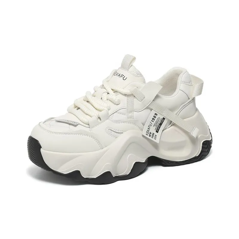 KEKAFU Height Increasing Low Top Chunky Sneakers Women's-1