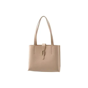Furla Sofia Collection Calfskin Tote Bag, Shopping Bag, Shoulder Bag, Handbag Medium Size Women's Beige