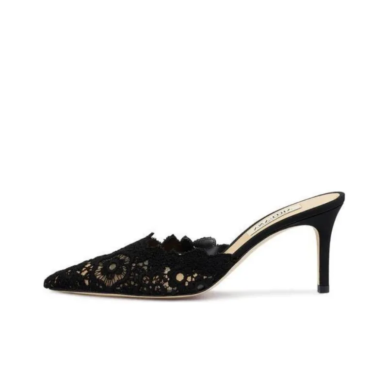 ARTEANA Lace 85mm Pointed-toe Pumps-0