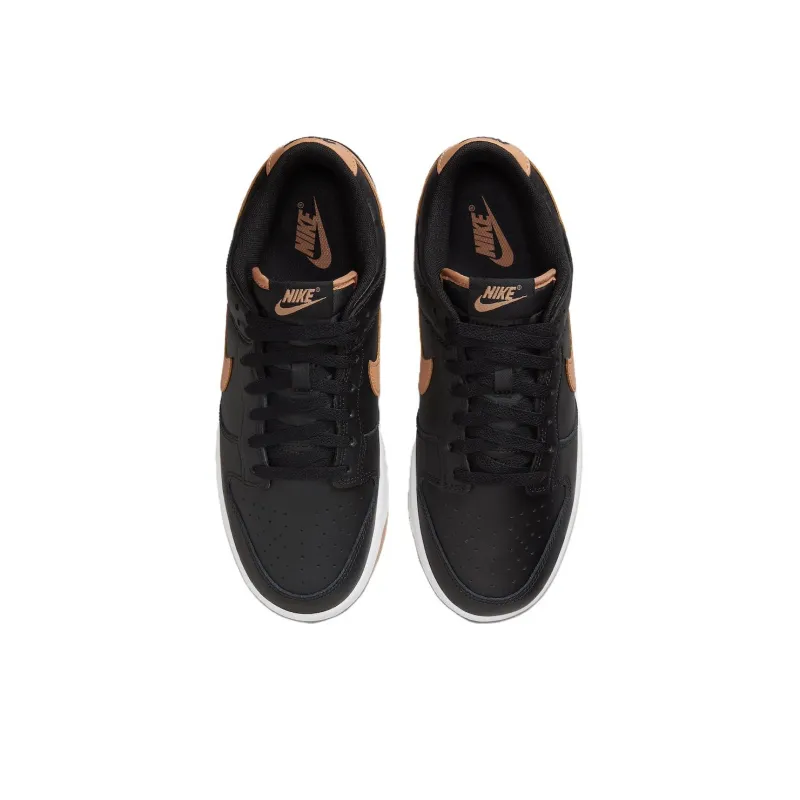 Nike Dunk Low Black Amber Brown-3