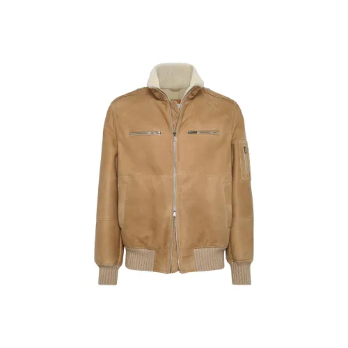 Brunello Cucinelli Jackets Men Yellow