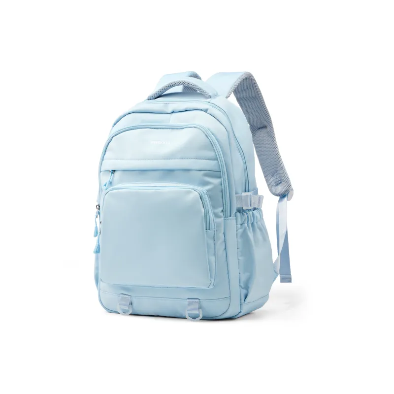 Werocker Fabric Backpack Regular Unisex Black/Ecru/Gray Brown/Blue-17
