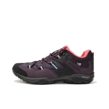 Columbia Cushioning, Wear Resistant Low Top Outdoor Shoes Women's Purple Black