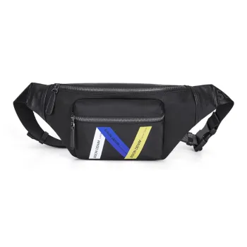BISON DENIM Sling Bags Black